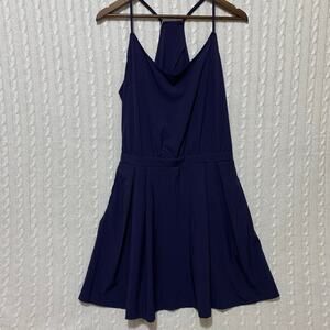 HALARA Navy Blue Mini Dress